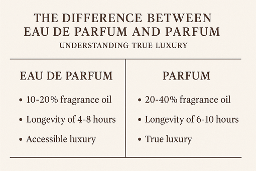 The Difference Between Eau de Parfum and Parfum — Understanding True Luxury